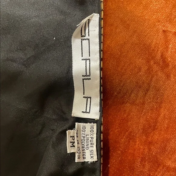 Scala Black and Gold Embellished Cropped Blazer - Picture 4 of 4